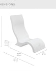Inside Pool & Sun Shelf Lounge Chair - From Where -