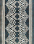 Iris Totem Indoor/Outdoor Flatweave Rug - From Where Finds -