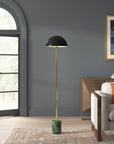 Isidore 61.5" Genuine Marble Floor Lamp - From Where -