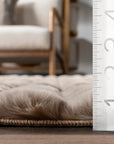 Ivana Checkered Plush Cloud Washable Rug - From Where Finds -