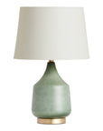 Jade Green Ombre Glass Table Lamp Base - From Where -