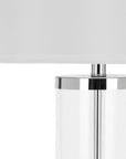 Jeanie 25" Glass Cylinder Lamp - From Where Finds -