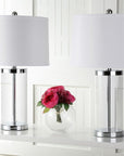 Jeanie 25" Glass Cylinder Lamp - From Where Finds -