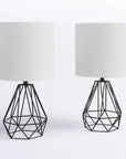 Jermaine 18.75" Table Lamp Set (Set of 2) - From Where -