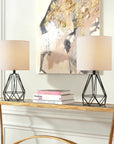 Jermaine 18.75" Table Lamp Set (Set of 2) - From Where -