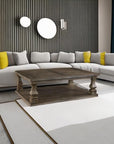 Johnelle Farmhouse Coffee Table - From Where -