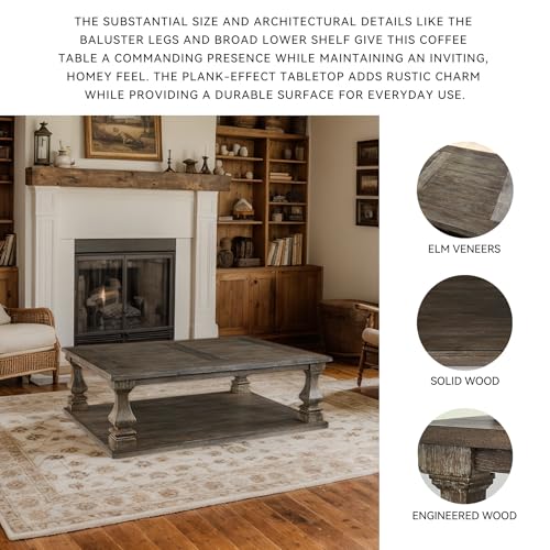 Johnelle Farmhouse Coffee Table - From Where -