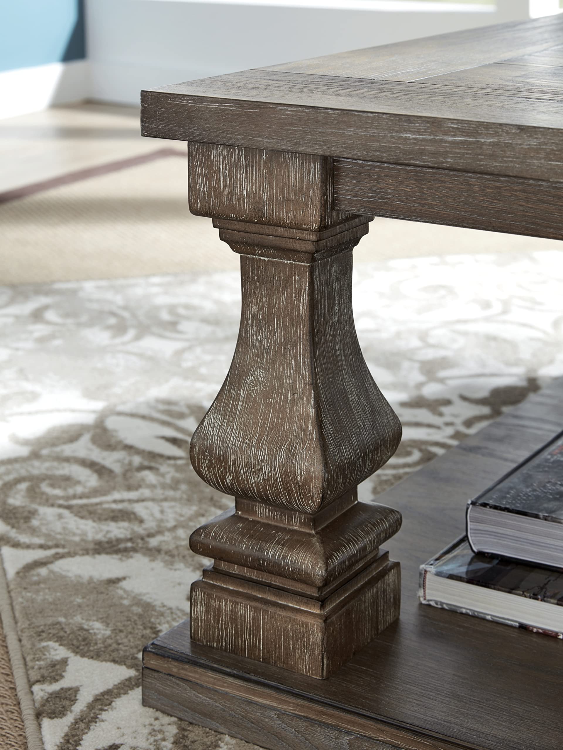 Johnelle Farmhouse Coffee Table - From Where -