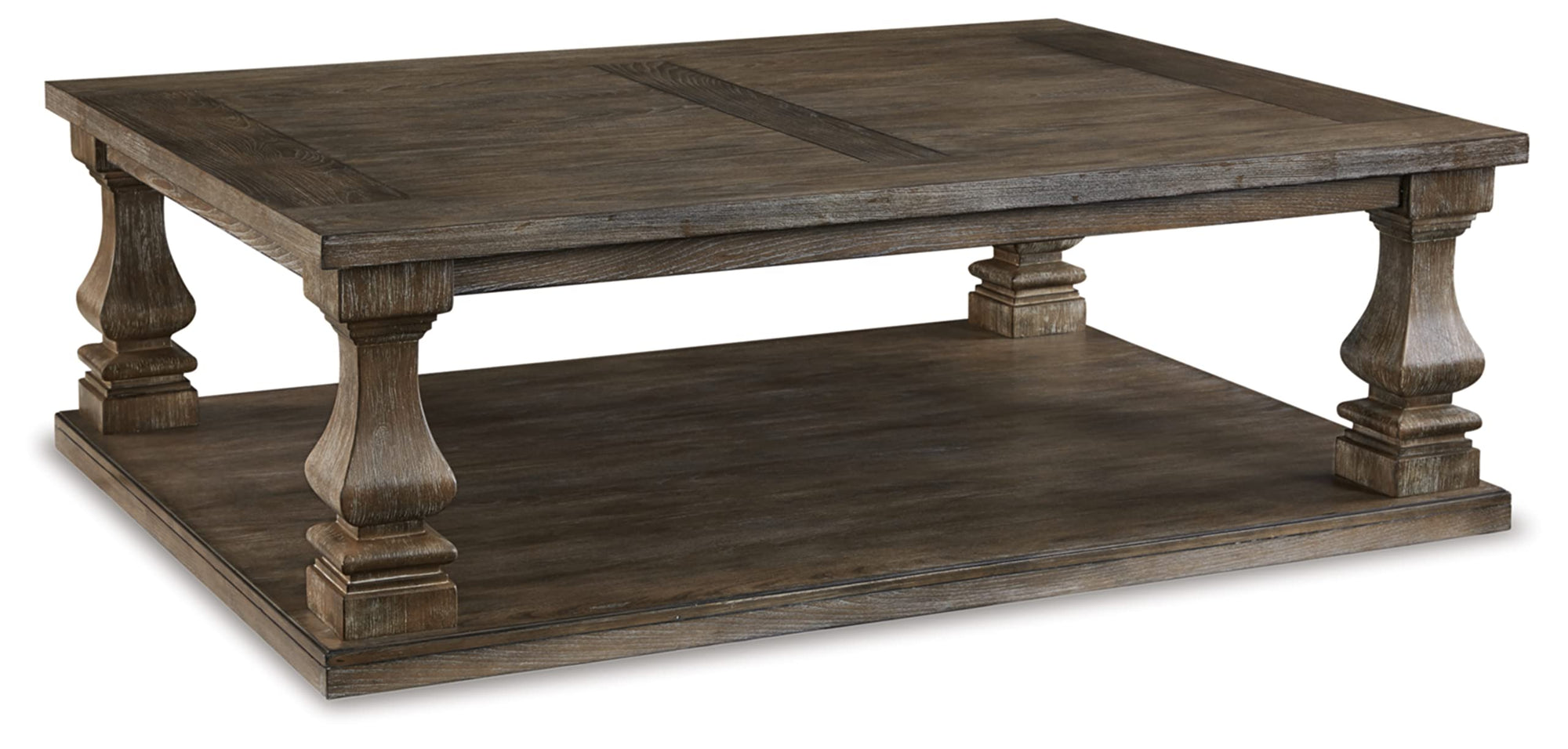 Johnelle Farmhouse Coffee Table - From Where -
