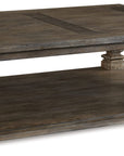 Johnelle Farmhouse Coffee Table - From Where -