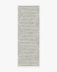 Jonathan Adler Labyrinth Black & Ivory Rug - From Where -