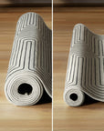 Jonathan Adler Labyrinth Black & Ivory Rug - From Where -