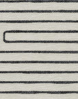 Jonathan Adler Labyrinth Black & Ivory Rug - From Where -