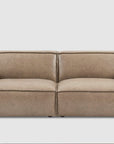 Jonathan Leather Sofa - From Where Finds -