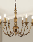 Josuel 6 - Light Dimmable Classic Chandelier - From Where -