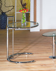 Juliet Glass Top End Table - From Where -
