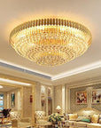 K9 Rounded Raindrop Crystal Chandelier - From Where -