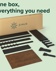 Kai Bamboo and Metal Platform Bed Frame - From Where Finds -