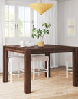 Kaicey Acacia Solid Wood Dining Table - From Where -