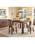 Kaicey Acacia Solid Wood Dining Table - From Where -