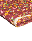 Kantha Cotton Floral Throw Blanket - From Where -