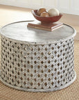 Kaziyah Bathilda Solid Wood Coffee Table - From Where -