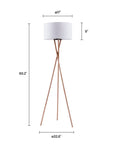 Kennerson 60" Tripod Floor Lamp - From Where -