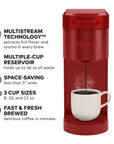 Keurig Red Single Serve Coffee Maker - From Where -