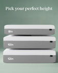 King Green Tea Essential Memory Foam Mattress - From Where Finds -