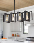 Kitchen Island 4 Lights Chandeliers - From Where -