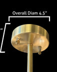 Klamath 18 - Light Sputnik Chandelier - From Where -