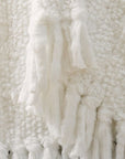 Knitted Faux Fur Throw - From Where -