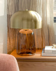 Koepel Large Table Lamp Brass - From Where -