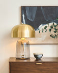 Koepel Large Table Lamp Brass - From Where -