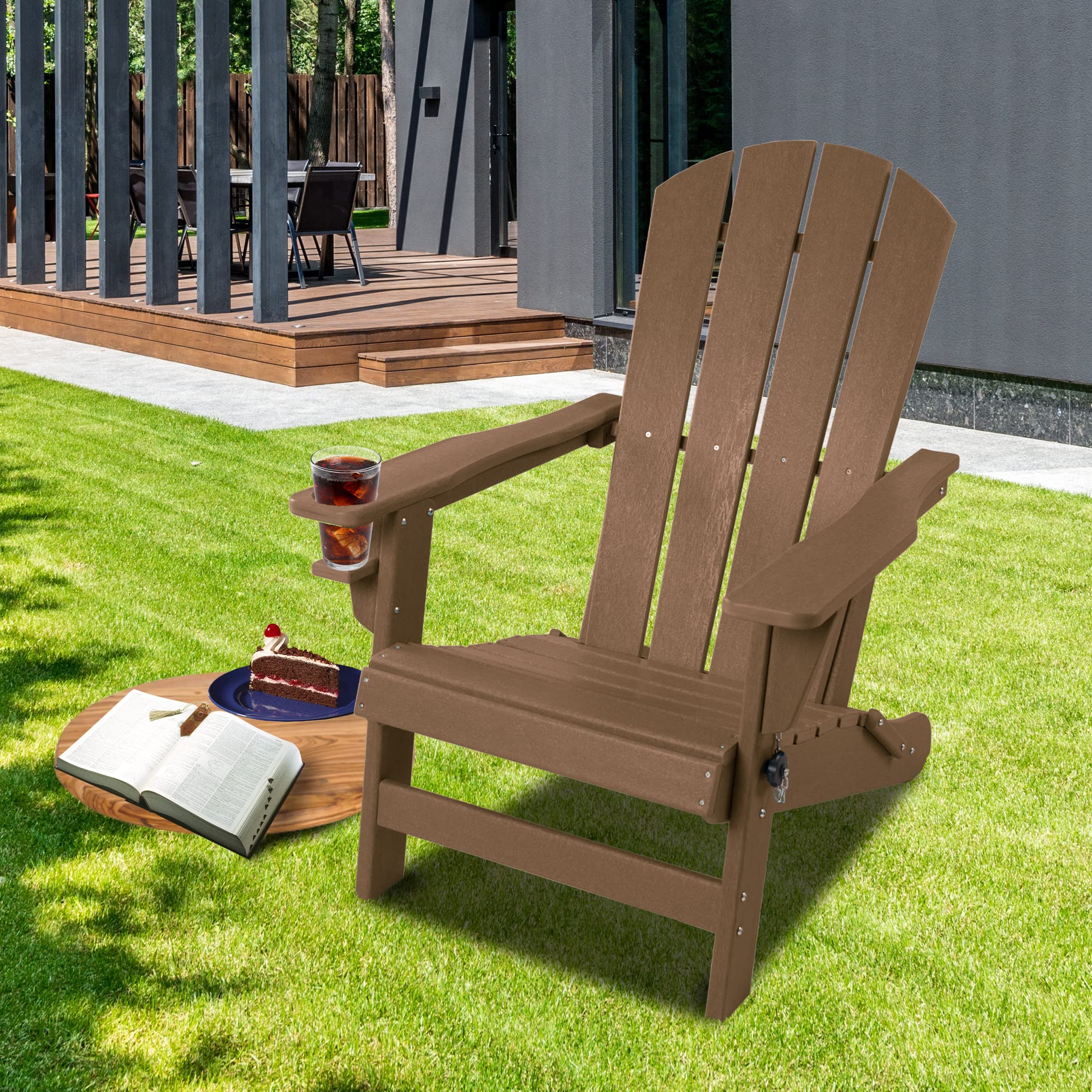 Kozyard Folding Adirondack Chair - From Where -
