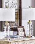 Krantz Glass Table Lamp (Set of 2) - From Where -