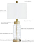Krantz Glass Table Lamp (Set of 2) - From Where -