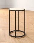 Kressley Stone Top End Table - From Where -