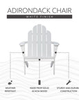 Langport Adirondack Chair - From Where -