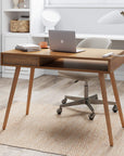 Laptop Desk with Open Storage Cubby - From Where -