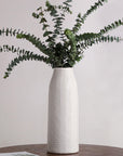 Large Ceramic White Vase - From Where -