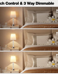 Large Crystal Table Lamps (Set of 2) - From Where -