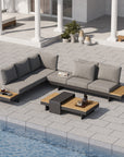 Latitude Run 4 - Piece Sectional Seating - From Where -
