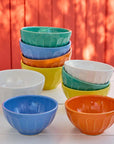 Latte Bowls Petals Fruit Bowls (Set of 4) - From Where Finds -