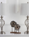 Lattice Farmhouse Table Lamp (Set of 2) - From Where -
