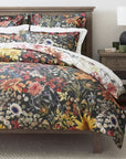 Laurel Reversible Percale Duvet Cover - From Where -