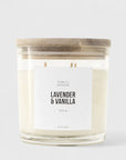 Lavender & Vanilla Soy Candle - From Where Finds -