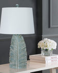 Leaf Resin Table Lamp - From Where -