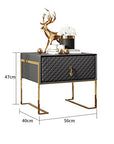 Leather Bedside Table - From Where -