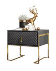 Leather Bedside Table - From Where -
